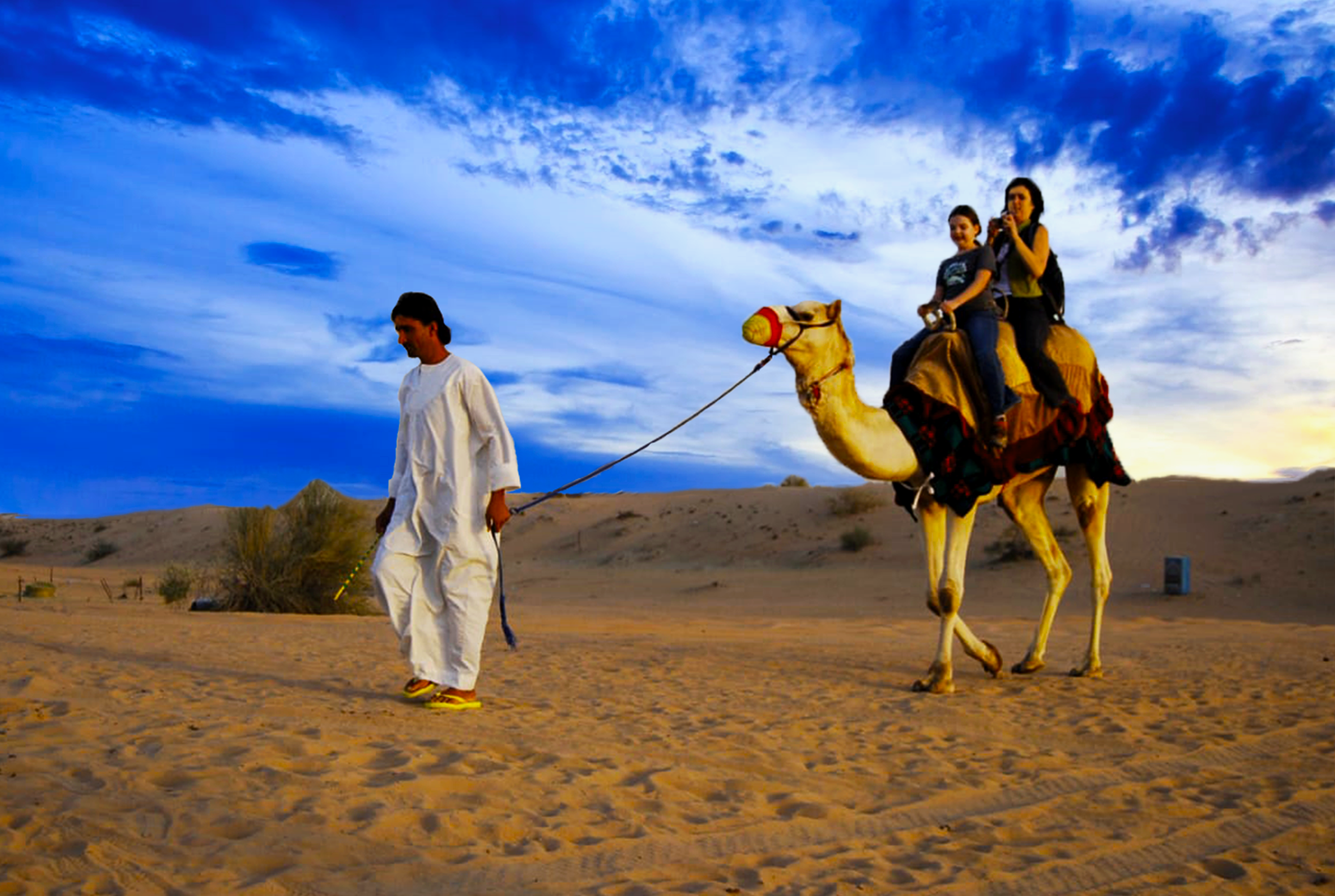 Camel ride-dubaidesertsafarifun