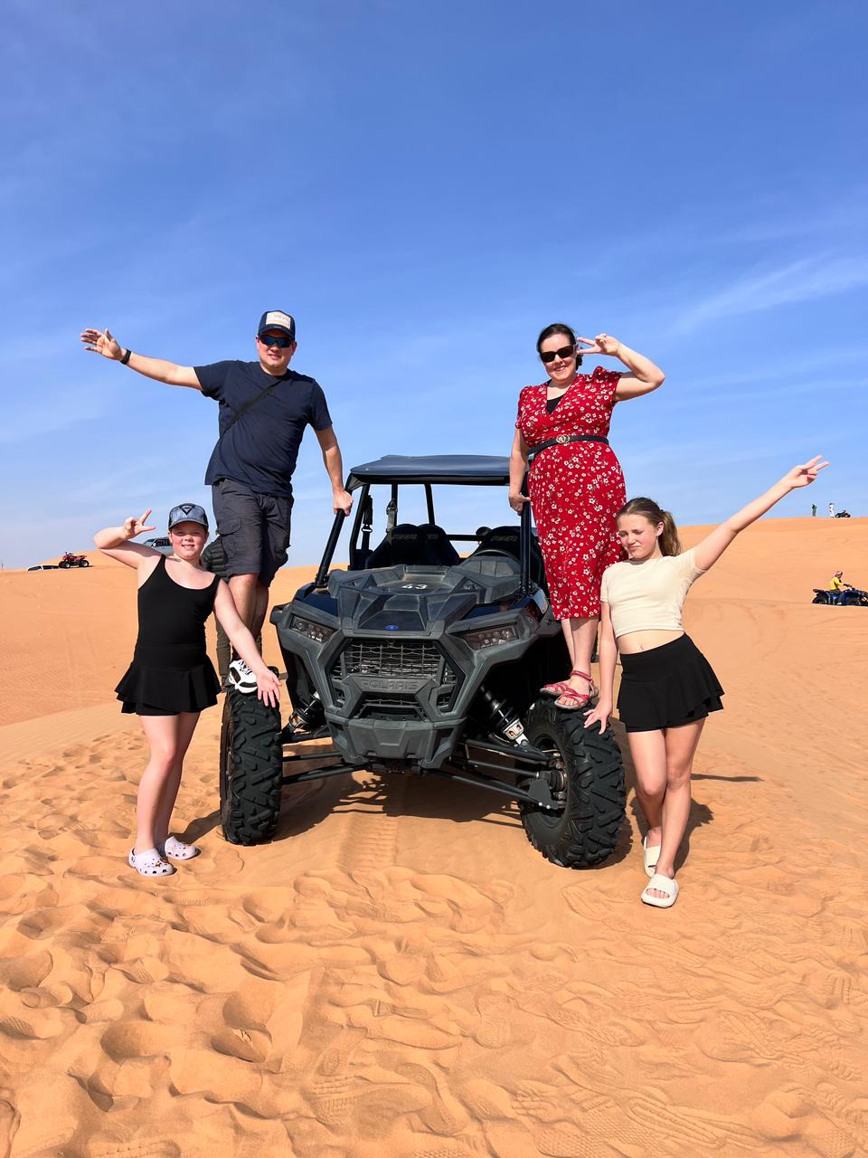 dune buggy with desert safari tour